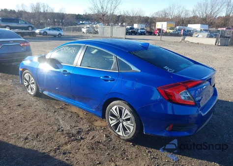 2018 Honda Civic Ex-T from USA, damaged, VIN 2HGFC1F44JH641684